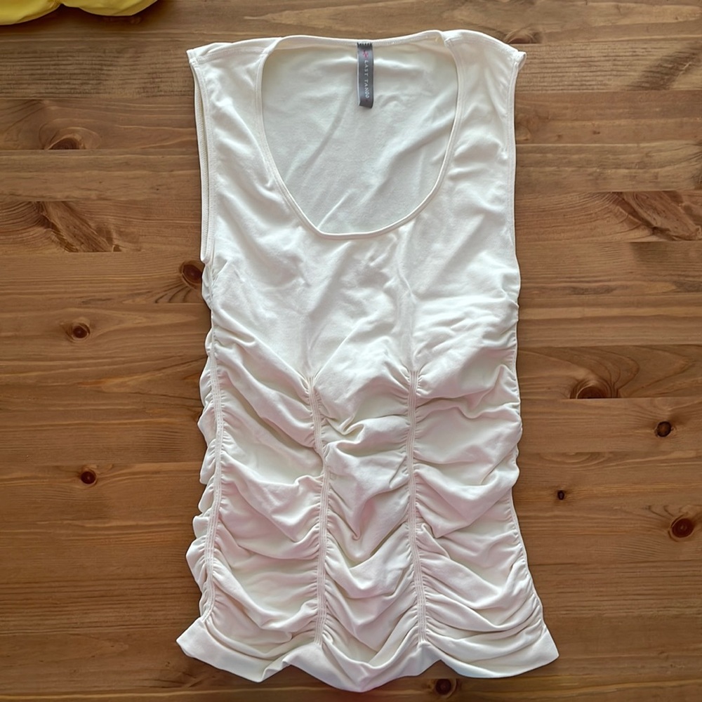 NWOT Last Tango Ivory Tank